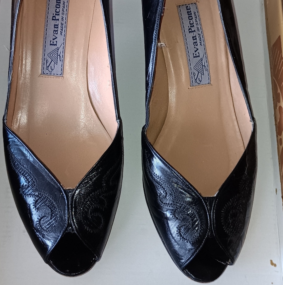 Evan Picone Black Heels for Women